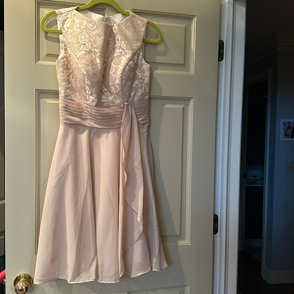 Formal Dress | sz 6 | Beige